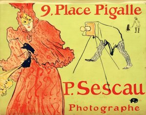The Photographer Sescau by Henri de Toulouse Lautrec