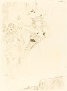 Lender Dancing the Bolero in "Chilperic"