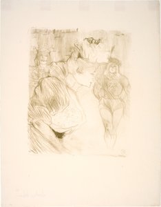 Lender Saluting by Henri de Toulouse Lautrec