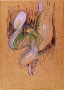 Loïe Fuller at the Folies Bergère by Henri de Toulouse Lautrec