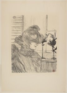 Madame Le Margoin, Milliner by Henri de Toulouse Lautrec
