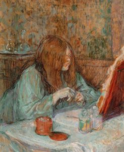 Madame Poupoule at her Toilette by Henri de Toulouse Lautrec