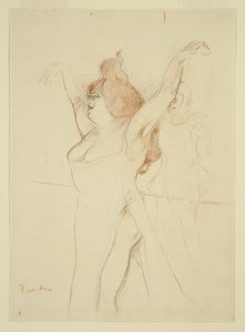 Mademoiselle Cocyle as Helen of Troy in La Belle Helene by Henri de Toulouse Lautrec