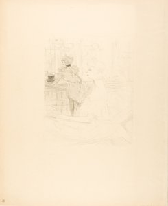 Mademoiselle Leconte by Henri de Toulouse Lautrec