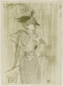 Mademoiselle Marcelle Lender, Standing