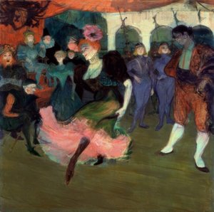 Marcelle Lender Dancing the Bolero of Chilperic by Henri de Toulouse Lautrec