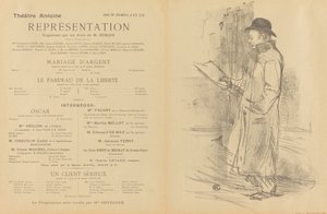 Silver Marriage; The Burden of Freedom; A Serious Client by Henri de Toulouse Lautrec