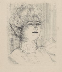 Marie-Louise Marsy, 1898 by Henri de Toulouse Lautrec