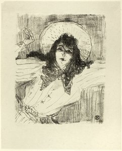 May Belfort, from Treize Lithographies by Henri de Toulouse Lautrec
