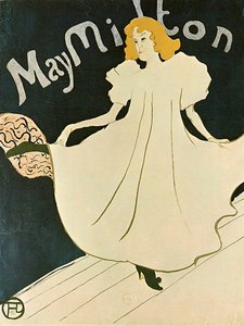 May Milton by Henri de Toulouse Lautrec