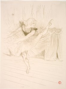 Miss Ida Heath, English Dancer by Henri de Toulouse Lautrec