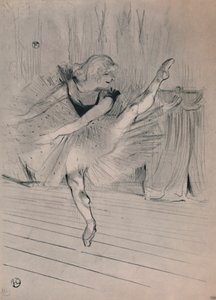 Miss Ida Heath, English Dancer by Henri de Toulouse Lautrec