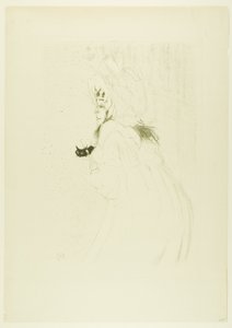 Miss May Belfort Taking a Bow by Henri de Toulouse Lautrec