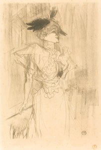 Mlle. Marcelle Lender, Standing