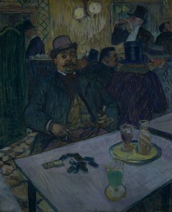 Monsieur Boileau at the Café by Henri de Toulouse Lautrec