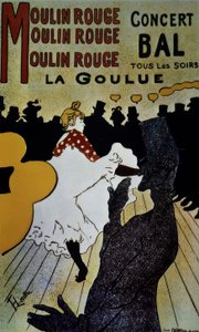 Moulin Rouge: La Goulue – 1891 by Henri de Toulouse Lautrec
