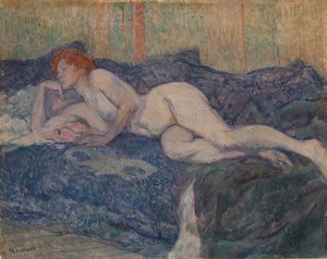 Nude Lying on a Couch