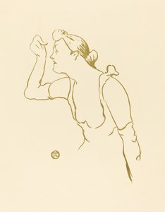 Paula Brébion by Henri de Toulouse Lautrec