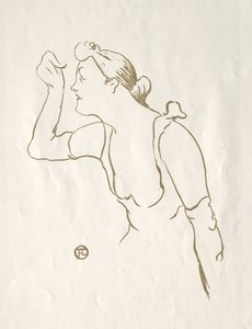 Paula Brébion by Henri de Toulouse Lautrec