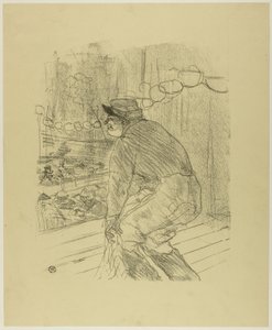 Polin, from Thirteen Lithographs by Henri de Toulouse Lautrec