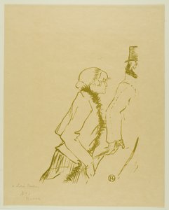 Poor Street-Walker! by Henri de Toulouse Lautrec