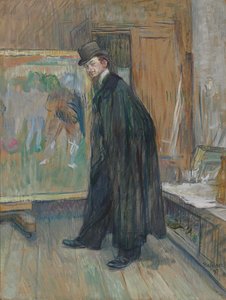 Portrait of Henri Nocq by Henri de Toulouse Lautrec
