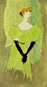 Portrait of Yvette Guilbert