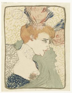 Portrait of the Music Hall Entertainer Marcelle Lender by Henri de Toulouse Lautrec
