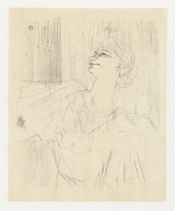 Portrait of Actress Yvette Guilbert in A Ménilmontant de Bruant (Yvette Guilbert: English Series)