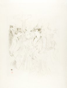 Promenade by Henri de Toulouse Lautrec