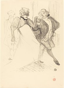 Rejane and Galipaux in Madame Sans-Gêne