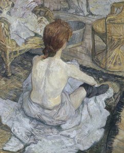 Rousse La Toilette by Henri de Toulouse Lautrec