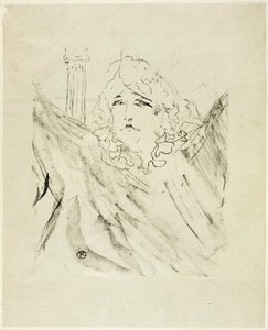 Sarah Bernhardt, from Treize Lithographies by Henri de Toulouse Lautrec