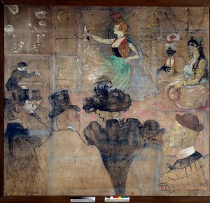 Sign for the House of the Goulue by Henri de Toulouse Lautrec