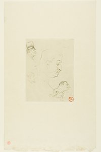 Sketch by Henri de Toulouse Lautrec