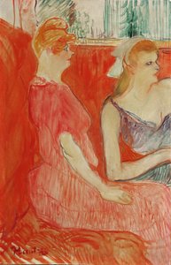 Study for In the Salon on the Rue des Moulins