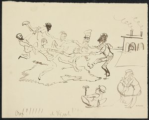 Submersion by Henri de Toulouse Lautrec