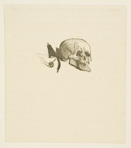 Tailpiece from Au Pied du Sinai by Henri de Toulouse Lautrec