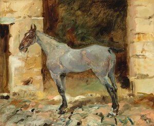 Tethered Horse by Henri de Toulouse Lautrec