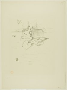 The Butterflies, from Mélodies de Désiré Dihau by Henri de Toulouse Lautrec