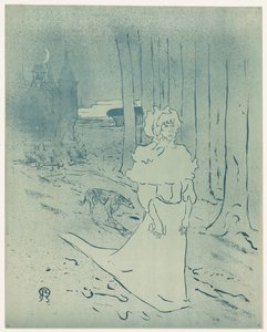 The Chatelaine or the Tocsin by Henri de Toulouse Lautrec