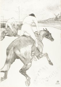 The Jockey by Henri de Toulouse Lautrec