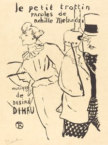 The Little Errand-Girl by Henri de Toulouse Lautrec