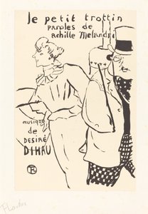 The Little Errand-Girl by Henri de Toulouse Lautrec