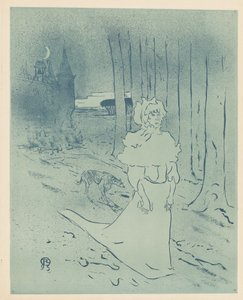 The Manor Lady or the Omen by Henri de Toulouse Lautrec