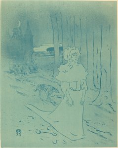 The Manor Lady or the Omen by Henri de Toulouse Lautrec