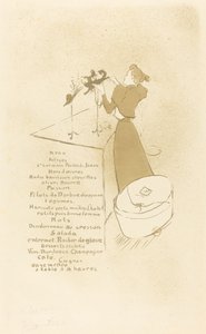 The Milliner (Renée Vert) by Henri de Toulouse Lautrec
