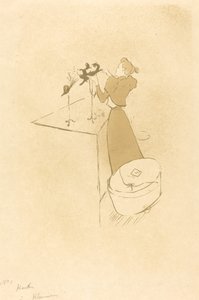 The Milliner by Henri de Toulouse Lautrec