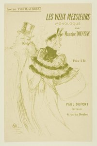 The Old Gentlemen by Henri de Toulouse Lautrec
