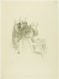 The Prayer of the Polish Jews, from Au Pied du Sinaï by Henri de Toulouse Lautrec